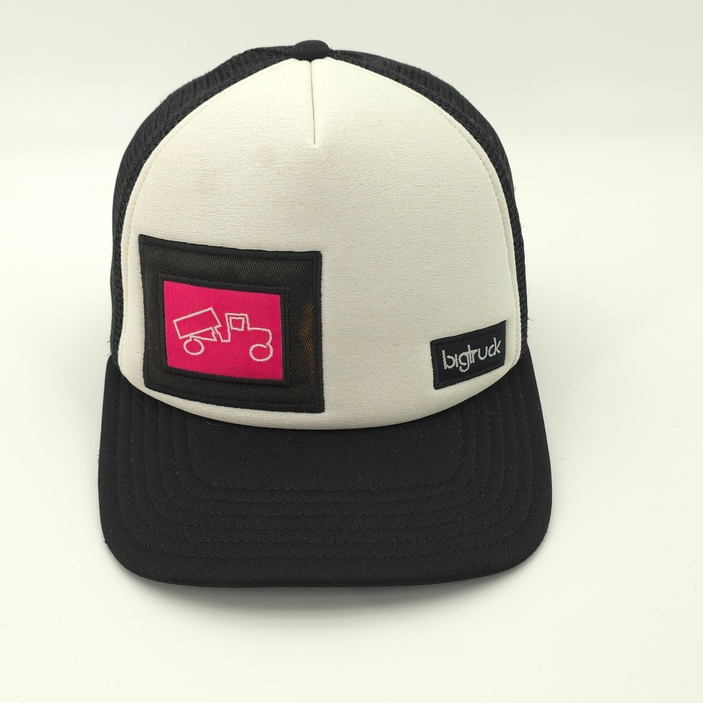bigtruck Hat Cap Mens Snap Back Black White Pink Outdoor Gorpcore Trucker
